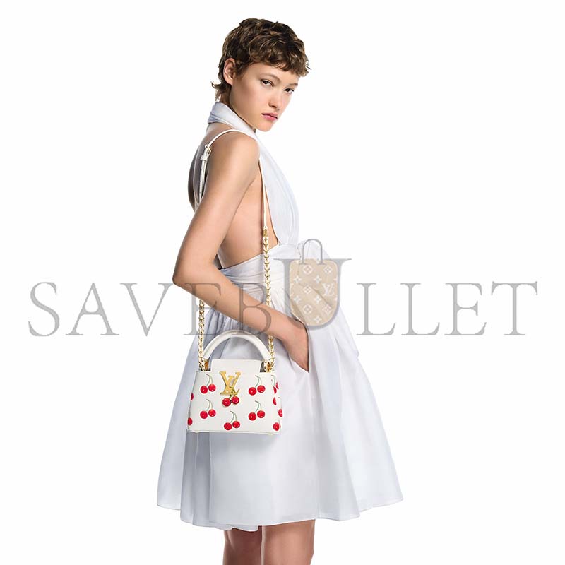 LOUIS VUITTON MURAKAMI LV X TM CAPUCINES MINI M13251 (21*13.6*8cm)